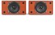 Gramofon Audizio Z głośnikami Akron - drewno wiśniowe one size 9