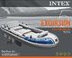Intex Ponton Excursion 5 szary 6
