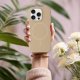 Toptel Etui do iPhone 14 Pro Max - Slim Silicone brązowe 6