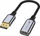 Adapter AV PNY Adapter przejściówka z Display Port DP męski do HDMI żeński kabel 4K 30Hz 1