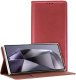 Toptel Etui do Samsung S22 Ultra - Smart Magneto burgundowe 2
