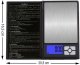 Waga kuchenna Retoo Jubilerska elektroniczna 0,01 500g wagi LCD (5904806164216) 4