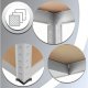 Retoo Regał metalowy magazynowy 2w1 5 półek garażowy 180X90X40CM 750KG-OR1116 (5907056109662) 3