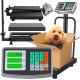 Retoo Kontener waga magazynowa elektroniczna sklepowa platformowa 150 kg dokładna towarowa - ER1256 (5907056102083) 1