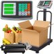 Retoo Kontener waga magazynowa elektroniczna sklepowa platformowa 150 kg dokładna towarowa - ER1256 (5907056102083) 2