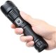 Latarka Retoo Taktyczna mocna LED akumulatorowa survivalowa wojskowa USB 5 trybów - ER1264 (5907056101390) 3