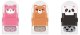 Keyroad Gumka do ścierania Bounce Buddies, rolkowa, 2w1, pakowane na displayu, mix kolorów (KR980110) 2