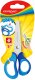 Keyroad Nożyczki szkolne , 5", ergonomiczne, miękkie, blister, mix kolorów (KR971505) 2