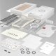 OSOVA Etui Do Samsung S25 Ultra Do Magsafe Osova Szkło Privacy +Szkło Aparat 6W1 3