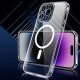 krainaGSM Etui Do Iphone 14 Pro Wzmacniane Do Magsafe Anti Shock Clear Case + Szkło 2