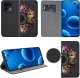 krainaGSM Etui Do Oppo Reno 16 Pro 5G Magnet Wzory Case Portfel + Szkło 9H 2