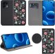 krainaGSM Etui Do Oppo Reno 16 Pro 5G Magnet Wzory Case Portfel + Szkło 9H 2