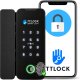Spreest Zamek elektroniczny do drzwi szklanych na kod szyfr odcisk palca TTLOCK 1