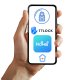 Spreest Zamek elektroniczny do drzwi szklanych na kod szyfr odcisk palca TTLOCK 8