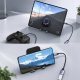 Adapter USB 4kom.pl Kabel adapter przejściówka z USB A USB-A do USB C USB-C OTG TOPK 20cm 4