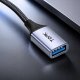 Adapter USB 4kom.pl Kabel adapter przejściówka z USB A USB-A do USB C USB-C OTG TOPK 20cm 6