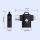 Adapter USB Ugreen Adapter przejściówka z USB A USB-A 3.0 do USB C USB-C Lightning 2w1 OTG 2