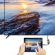 Adapter AV Choetech OUTLET! Adapter przejściówka z USB C męski do HDMI żeński kabel 4K 60Hz 9
