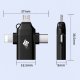 Adapter USB Zenwire Adapter przejściówka 3w1 z USB A 3.0 do USB C USB-C Lightning microUSB 2
