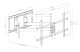 Art Uchwyt do TV LED LCD 42-90 cali 80KG regulacja VESA 800x400 (RAMT AR-103) 18
