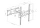 Art Uchwyt do telewizora TV LED LCD 26-70 cali 45KG regulacja VESA 400x400 (RAMT AR-100) 11