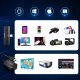 System przekazu sygnału AV EDUP Bezprzewodowy nadajnik odbiornik transmiter USB HDMI 1080P Full HD 50m EDUP 7