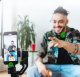 Mikrofon 4kom.pl OUTLET Bezprzewodowy mikrofon krawatowy do telefonu Lavalier J13 z USB C 12