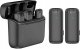 Mikrofon 4kom.pl OUTLET Bezprzewodowy mikrofon krawatowy do telefonu Lavalier J13 z USB C 4