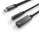 Adapter USB Equip USB-C-> 3-Pin 3.5mm St/Bu DAC 0.12m czarny (133470) 2