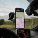 spacecase Uchywt Na Telefon Do Samochodu AutoLock z ładowarką indukcyjną QI 15W czarny 12