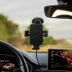 spacecase Uchywt Na Telefon Do Samochodu AutoLock z ładowarką indukcyjną QI 15W czarny 3