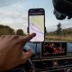 spacecase Uchywt Na Telefon Do Samochodu AutoLock z ładowarką indukcyjną QI 15W czarny 5