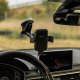 spacecase Uchywt Na Telefon Do Samochodu AutoLock z ładowarką indukcyjną QI 15W czarny 8