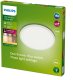 Philips Superslim Ceiling Light 15W, White, Metal, Plastic, IP54, Patio, Garden, II, Contemporary (929003191201) 2