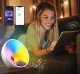 Lampa stołowa TECKIN OUTLET! Lampka nocna dzienna RGB A90s wybudzanie Bluetooth Radio Alexa 12