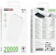 Powerbank Borofone 20000 mAh BJ88A Clever biały 5