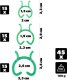 Tenwin KADAX Klipsy ogrodowe 45szt P25410 3