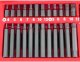Standart Zestaw 54el. Cr-V bitów końcówki Imbus Spline TORX standard + z otworem (5902553717716) 3