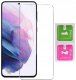 krainaGSM Etui Z Klapką Do Samsung S21 Zamykane Czarne Futerał + Szkło 9H 9