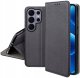 krainaGSM Etui Z Klapką Do Samsung S26 Ultra Zamykane Czarne Futerał + Szkło 9H 1