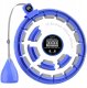 Actiget Hula hop z wypustkami i licznikiem 128 cm do odchudzania fitness niebieski 1