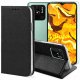Hello Case Etui z Klapką do Xiaomi Redmi 10C 4G / 12C (Czarne, Zamykane, Case) Szkło (BNDL1206) 1