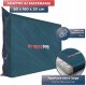 Staples Pokrowiec na materac 80 x 160 cm ochronna folia do przeprowadzki worek 4