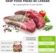 Krups Zgrzewarka próżniowa do żywności z 5 szt workami Bonsenkitchen biała VS2000 2