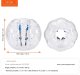 JOHN GMBH Kula bumper ball zorbing bąbelkowa ogrodowa 1.5 m przeźroczysta premium 2