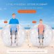 JOHN GMBH Kula bumper ball zorbing bąbelkowa ogrodowa 1.5 m przeźroczysta premium 6