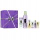 Clinique CLINIQUE_Set Great Skin Everywhere For Dry Combination Skin All About Clean żel do mycia twarzy 200ml + Clarifying Lotion 2 tonik złuszczający 487ml + Dramatically Different Moisturizing Lotion+ emulsja nawilżająca 125ml + żel do mycia twarzy 30m 1