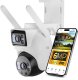 Kamera IP Zintronic PTZ V33 WIFI, 2 obiektywy 6 MPx (3MPx+3MPx) zewnętrzna (IKPW330DLV1) 1