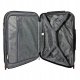Semi Line Zestaw 3w1 walizek ABS+SOFT FABRIC T5734-0 czarny+pomarańczowy 4