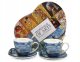 Carmani Filianki porcelanowe Van Gogh Gwiadzista Noc (327) 1